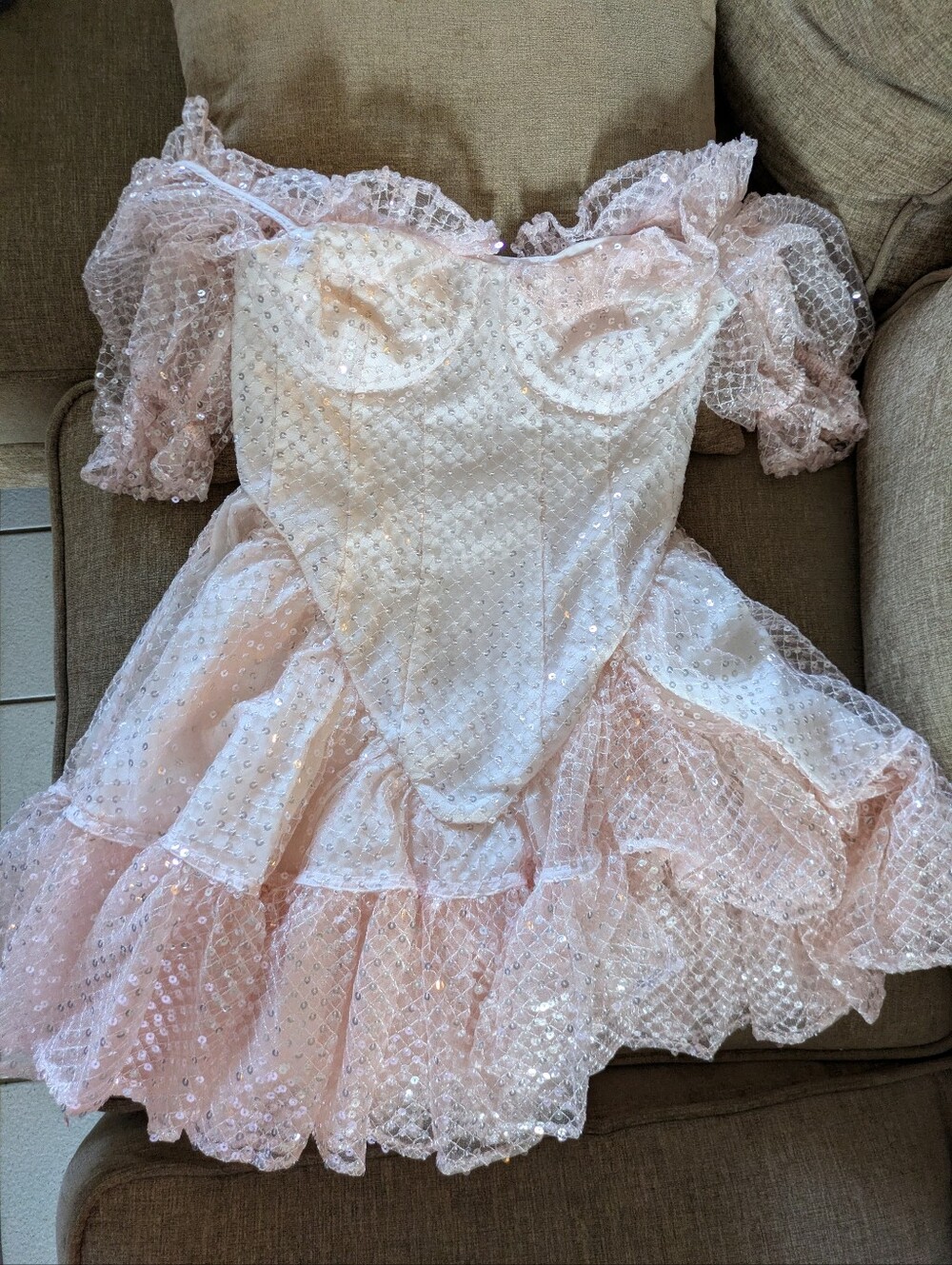 Selkie Sample Strawberry Milk And Showgirl Ferris Wheel Dress (XS)